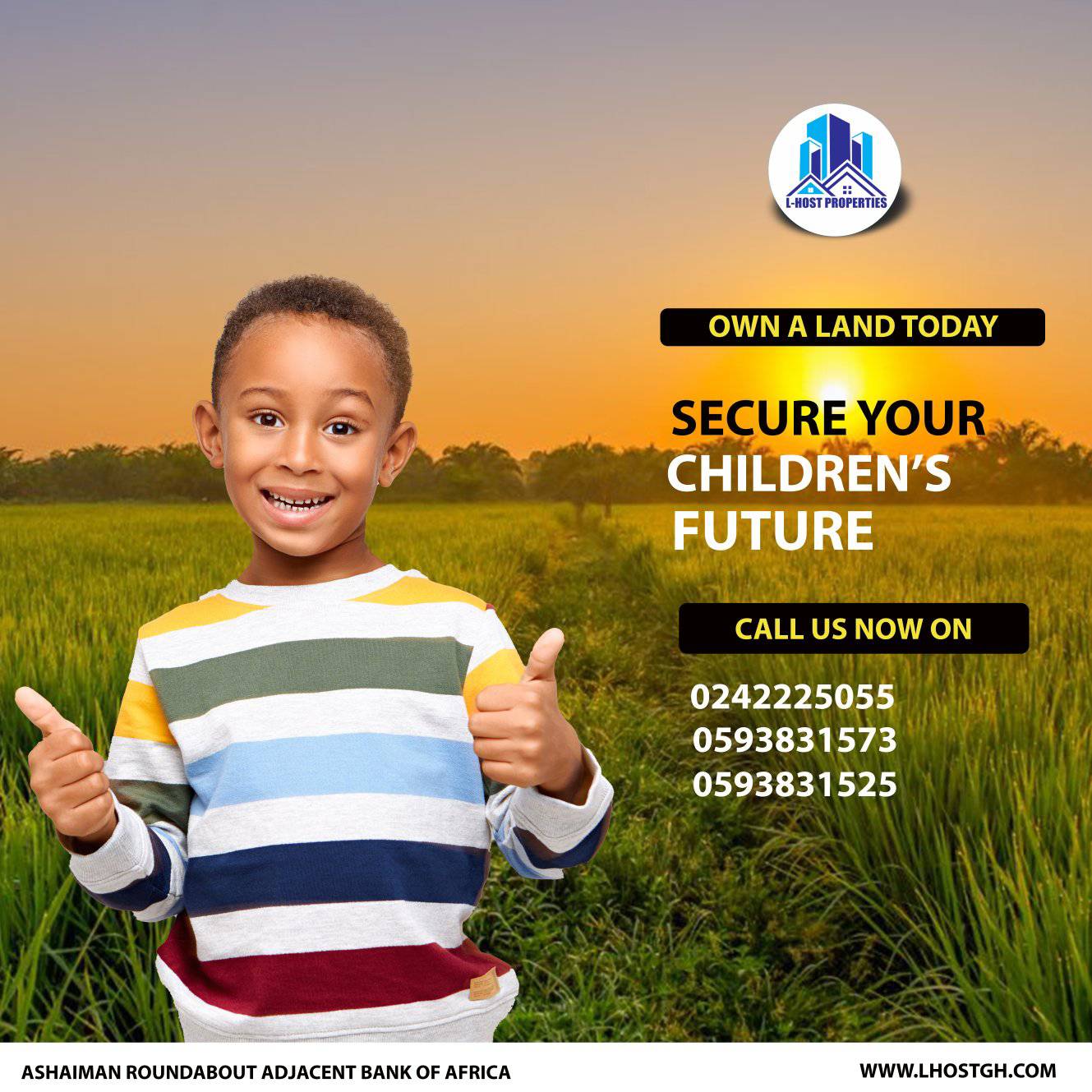 L-Host Engineering & Construction, a registered company in Ghana